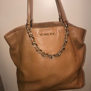 Michael Kors lather hobo satchel with dust bag